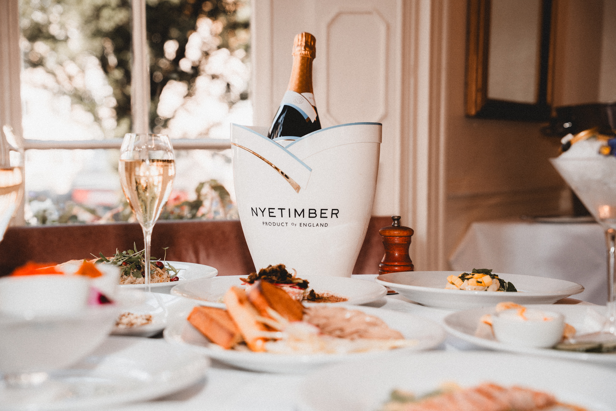 Nyetimber, Classic Cuvée, on ice